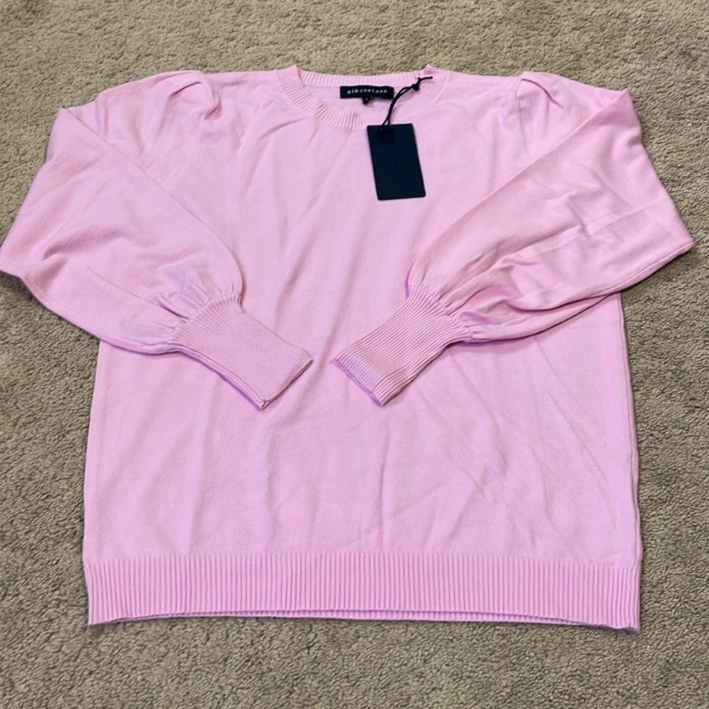 Gibsonlook Essential Blouson Sleeve Sweater